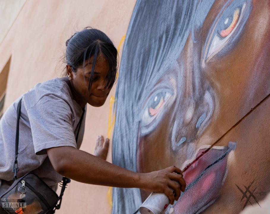 Foto 23 de 27 — Festival de Graffiti transforma Residencial dos Oitis em Araraquara; ‘lugar cheio de arte e esperança’